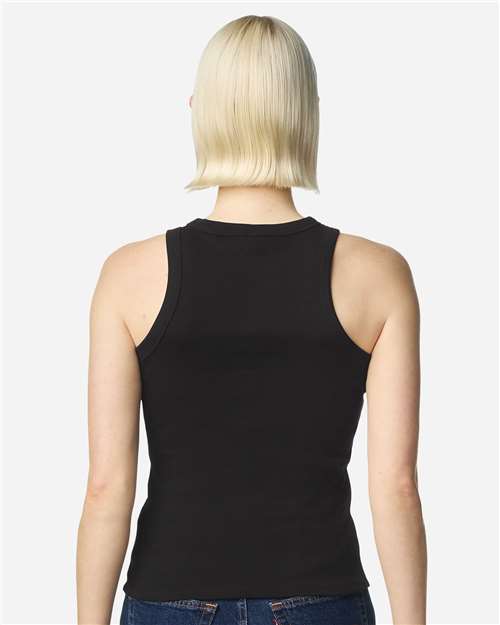 American Apparel Women's Baby Rib Fitted Tank BR2101