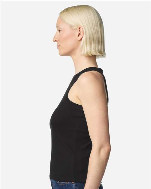 American Apparel Women's Baby Rib Fitted Tank BR2101