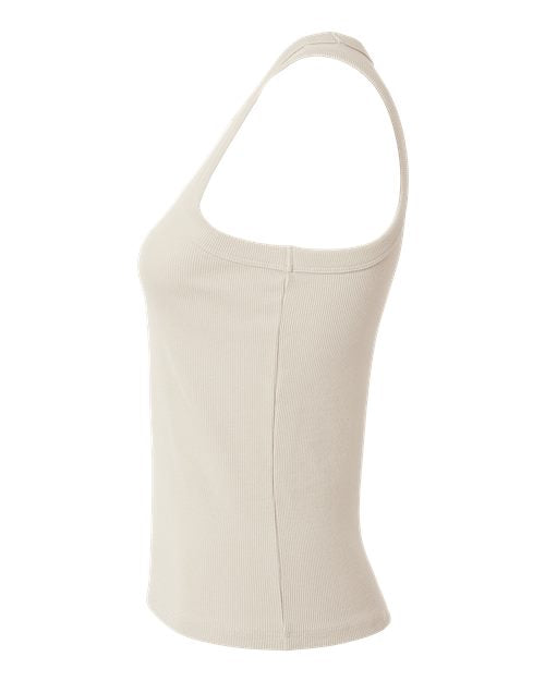 American Apparel Women's Baby Rib Fitted Tank BR2101
