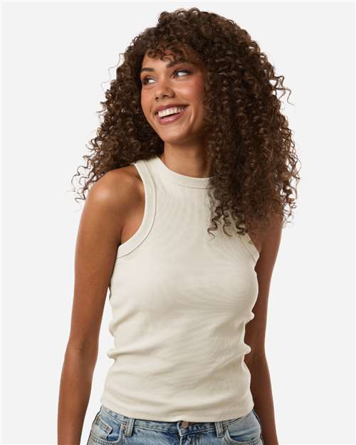 American Apparel Women's Baby Rib Fitted Tank BR2101