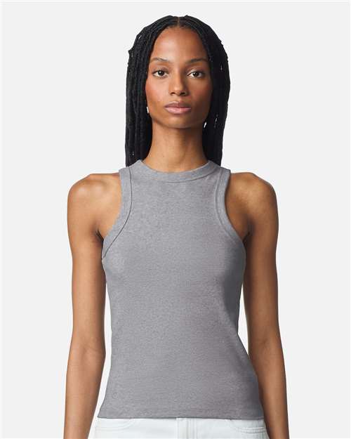 American Apparel Women's Baby Rib Fitted Tank BR2101