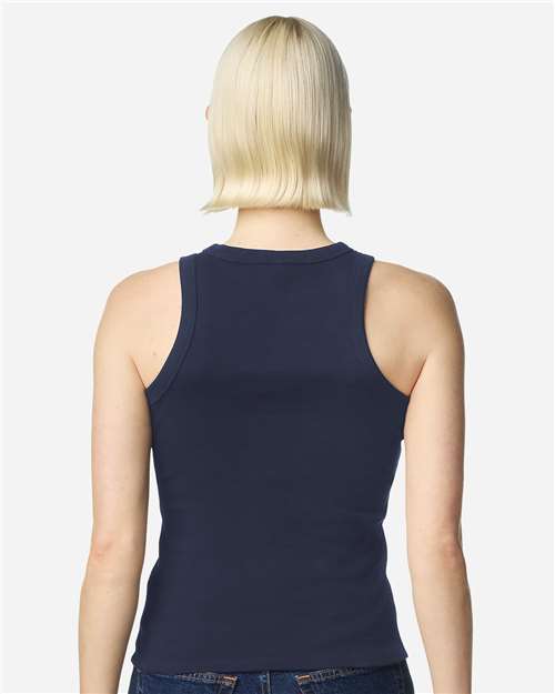 American Apparel Women's Baby Rib Fitted Tank BR2101