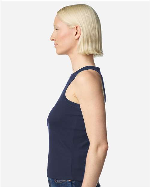American Apparel Women's Baby Rib Fitted Tank BR2101