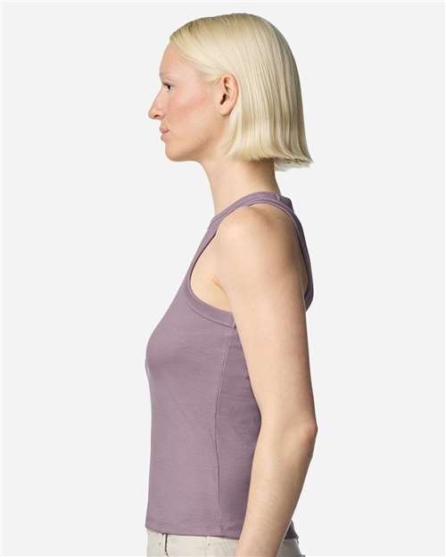 American Apparel Women's Baby Rib Fitted Tank BR2101