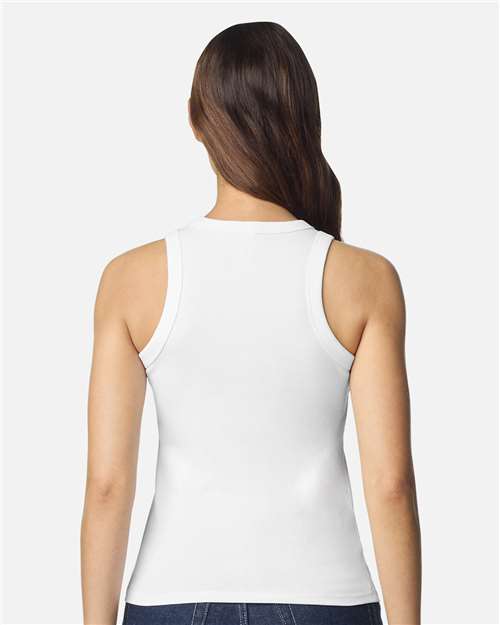 American Apparel Women's Baby Rib Fitted Tank BR2101