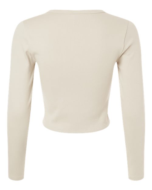 American Apparel Women's Baby Rib Long Sleeve Fitted Tee BR2107
