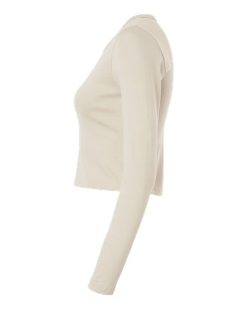 American Apparel Women's Baby Rib Long Sleeve Fitted Tee BR2107