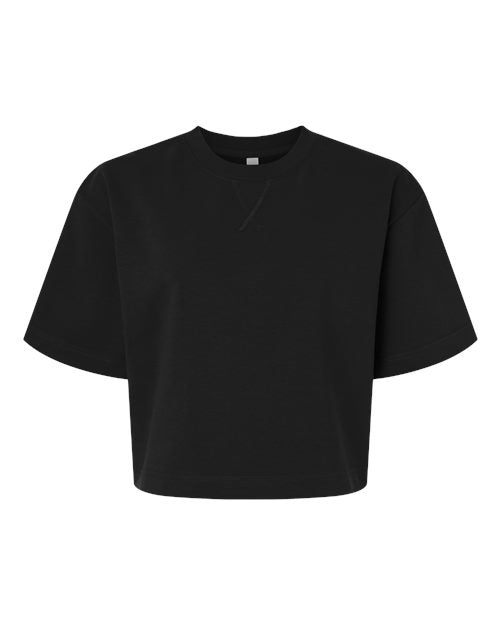 American Apparel Women's French Terry Mid-Length Boxy Tee FTCB0