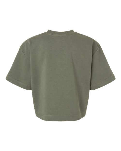 American Apparel Women's French Terry Mid-Length Boxy Tee FTCB0