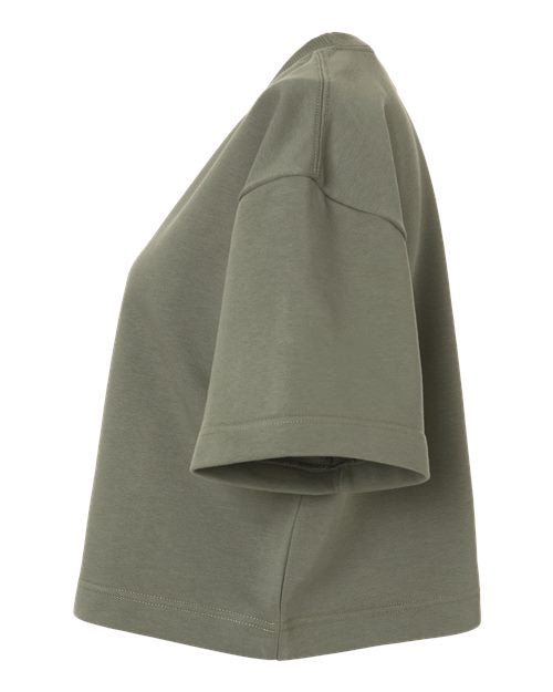 American Apparel Women's French Terry Mid-Length Boxy Tee FTCB0