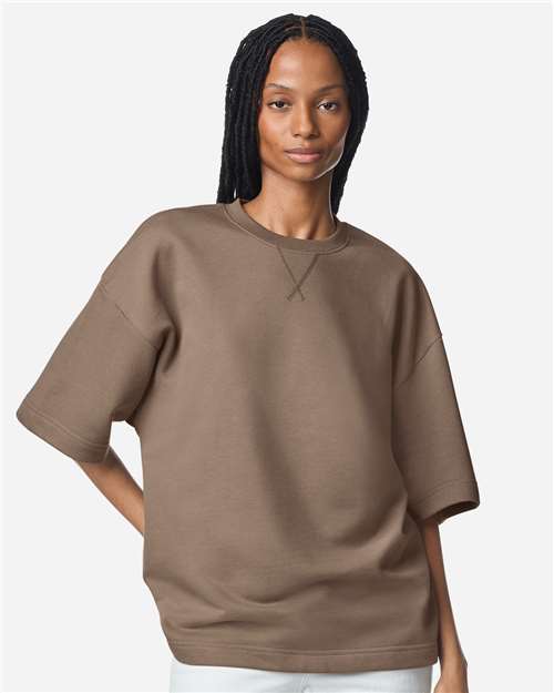 American Apparel Unisex French Terry Oversized Boxy Tee FTEX00