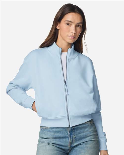 American Apparel Women's French Terry Full-Zip Jacket FTJ00