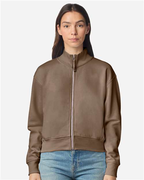 American Apparel Women's French Terry Full-Zip Jacket FTJ00