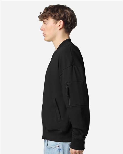 American Apparel Unisex French Terry Bomber Jacket FTJ77