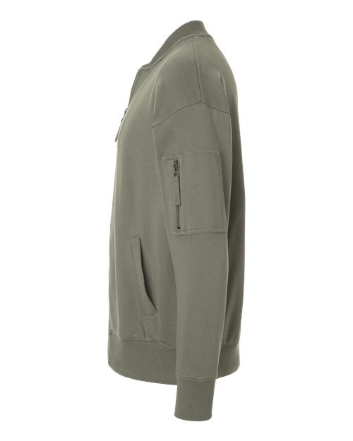 American Apparel Unisex French Terry Bomber Jacket FTJ77