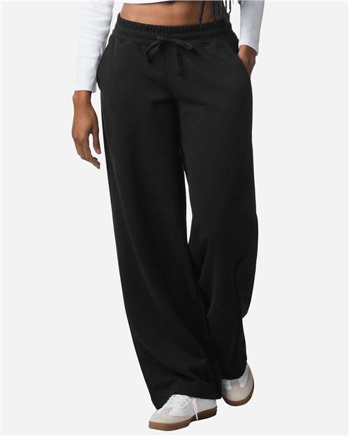 American Apparel Women's French Terry Wide Leg Pants FTP00