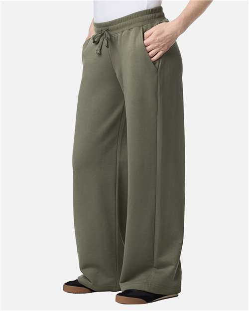 American Apparel Women's French Terry Wide Leg Pants FTP00
