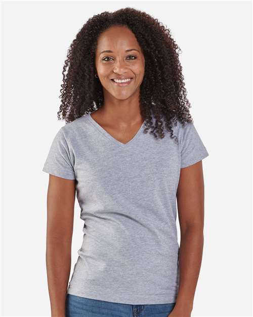 Boxercraft Women's V-Neck T-Shirt BW2201