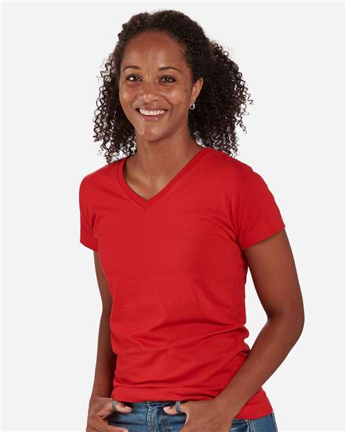 Boxercraft Women's V-Neck T-Shirt BW2201