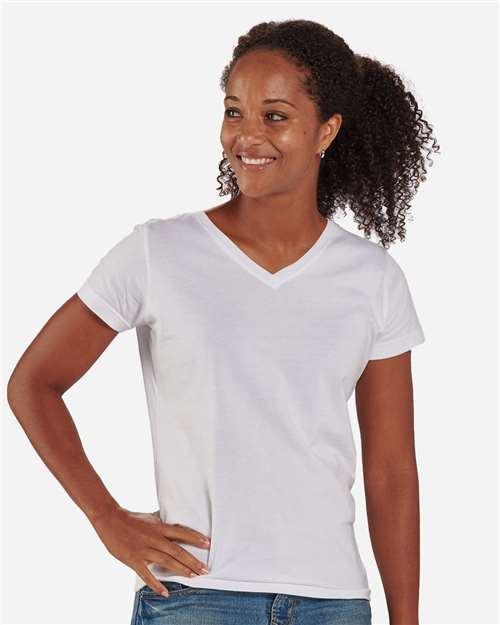 Boxercraft Women's V-Neck T-Shirt BW2201
