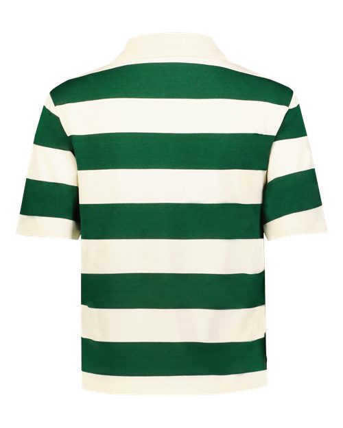 Holloway Women's Prep Street Rugby Crop T-Shirt 226302