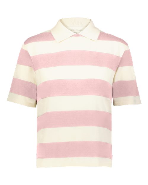 Holloway Women's Prep Street Rugby Crop T-Shirt 226302