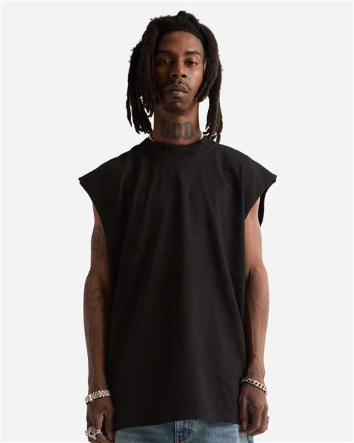 Shaka Wear Unisex Garment-Dyed Muscle Tee SHGMT