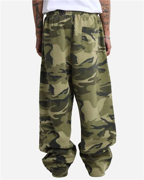 Shaka Wear Unisex Garment-Dyed Pleated Pants SHGPF