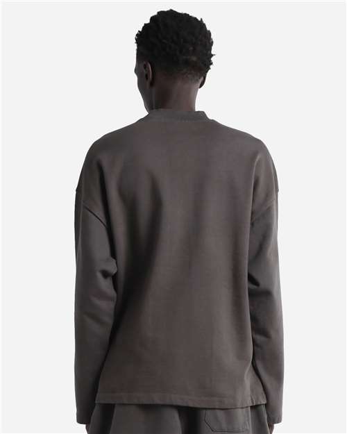 Shaka Wear Unisex Garment-Dyed Terry Long Sleeve Tee SHGTL