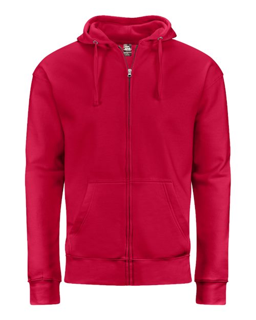 J. America Unisex BTB Fleece Hooded Full-Zip Sweatshirt 8723