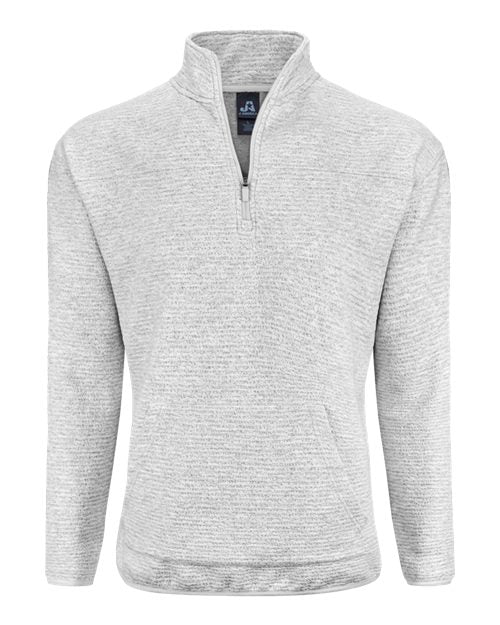 J. America Unisex Pebble Fleece Quarter-Zip Pullover 8773