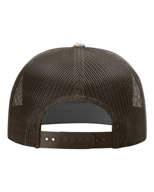 Richardson Printed Seven-Panel Trucker Cap 168P