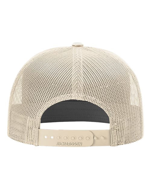 Richardson Printed Seven-Panel Trucker Cap 168P