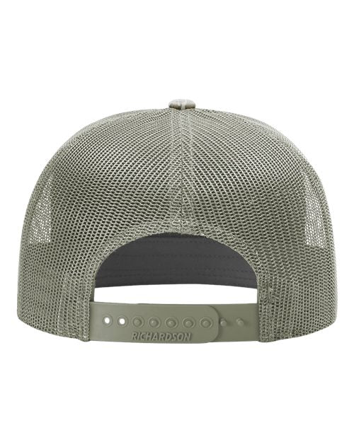 Richardson Printed Seven-Panel Trucker Cap 168P