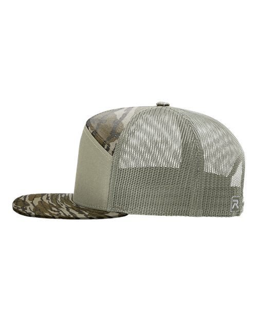 Richardson Printed Seven-Panel Trucker Cap 168P