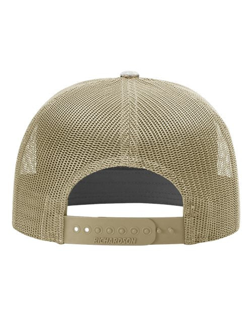 Richardson Printed Seven-Panel Trucker Cap 168P