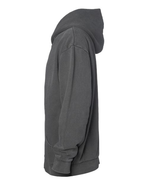 Independent Trading Co. Unisex Mainstreet Heavyweight Full-Zip Hooded Sweatshirt IND420ZIP