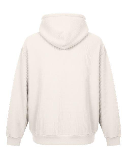Boxercraft Unisex Corded Pullover Hooded Sweatshirt BU5302