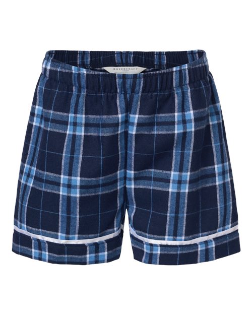 Boxercraft Youth Flannel Shorts BY6501