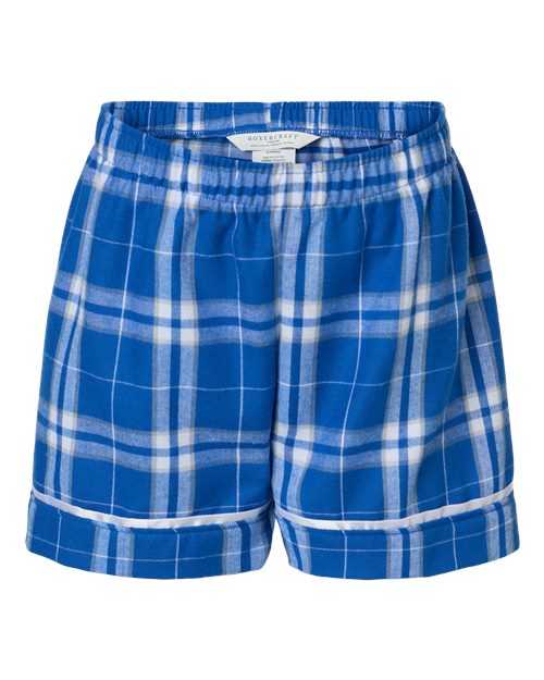 Boxercraft Youth Flannel Shorts BY6501
