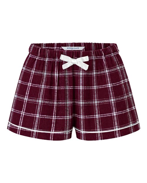 Boxercraft Youth Flannel Shorts BY6501
