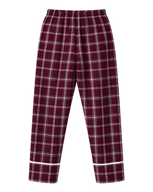 Boxercraft Youth Wide Cuff Flannel Pants BY6603