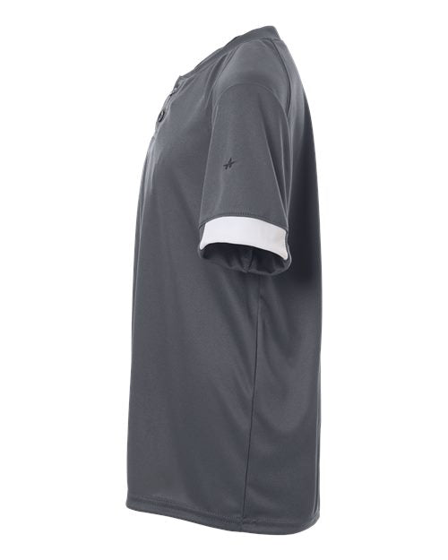 Alleson Athletic Youth On The Rise Two Button Jersey 2950