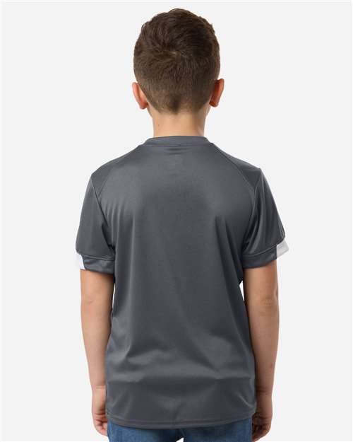 Alleson Athletic Youth On The Rise Two Button Jersey 2950