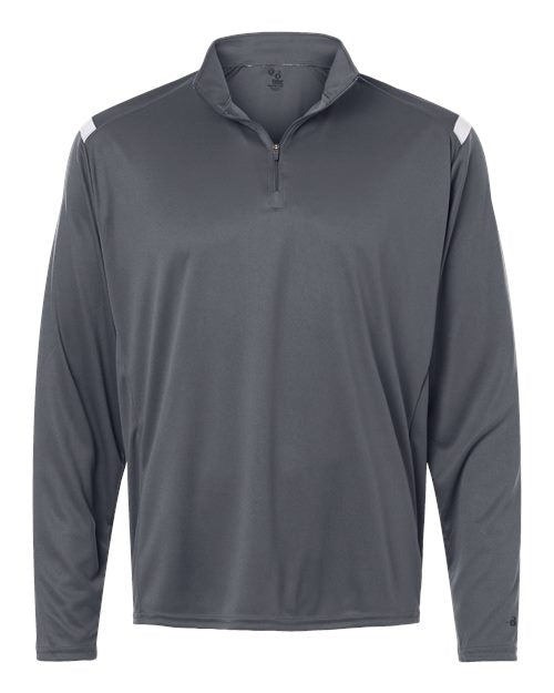 Badger Men's On The Rise Quarter-Zip Pullover 4265