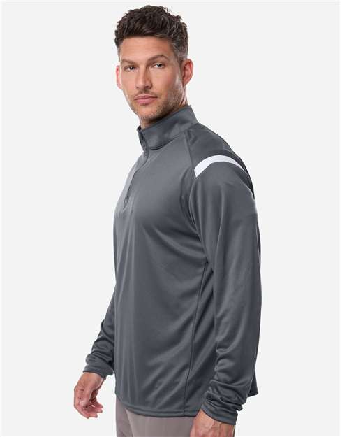 Badger Men's On The Rise Quarter-Zip Pullover 4265