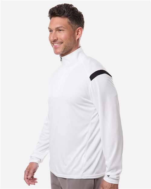 Badger Men's On The Rise Quarter-Zip Pullover 4265