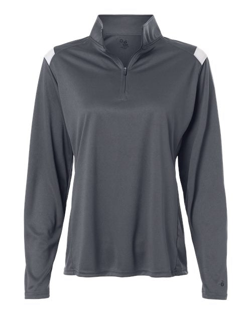 Badger Women's On The Rise Quarter-Zip Pullover 4266
