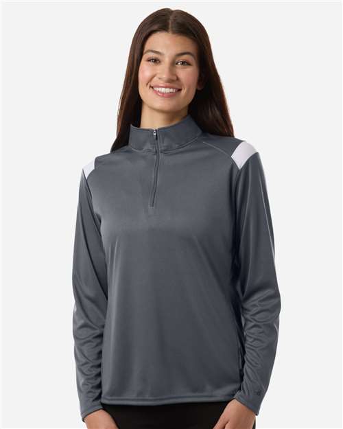 Badger Women's On The Rise Quarter-Zip Pullover 4266