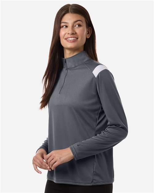 Badger Women's On The Rise Quarter-Zip Pullover 4266